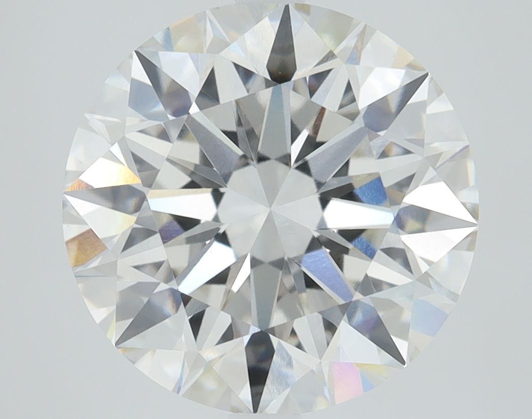 4.27 Carat F-VVS2 Round Lab Diamond