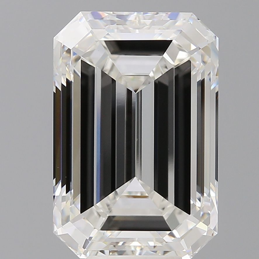10.03 Carat F-VVS2 Emerald Lab Diamond