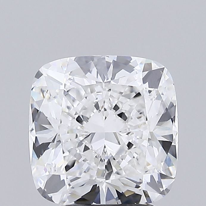 3.01 Carat D-VVS2 Cushion Lab Diamond