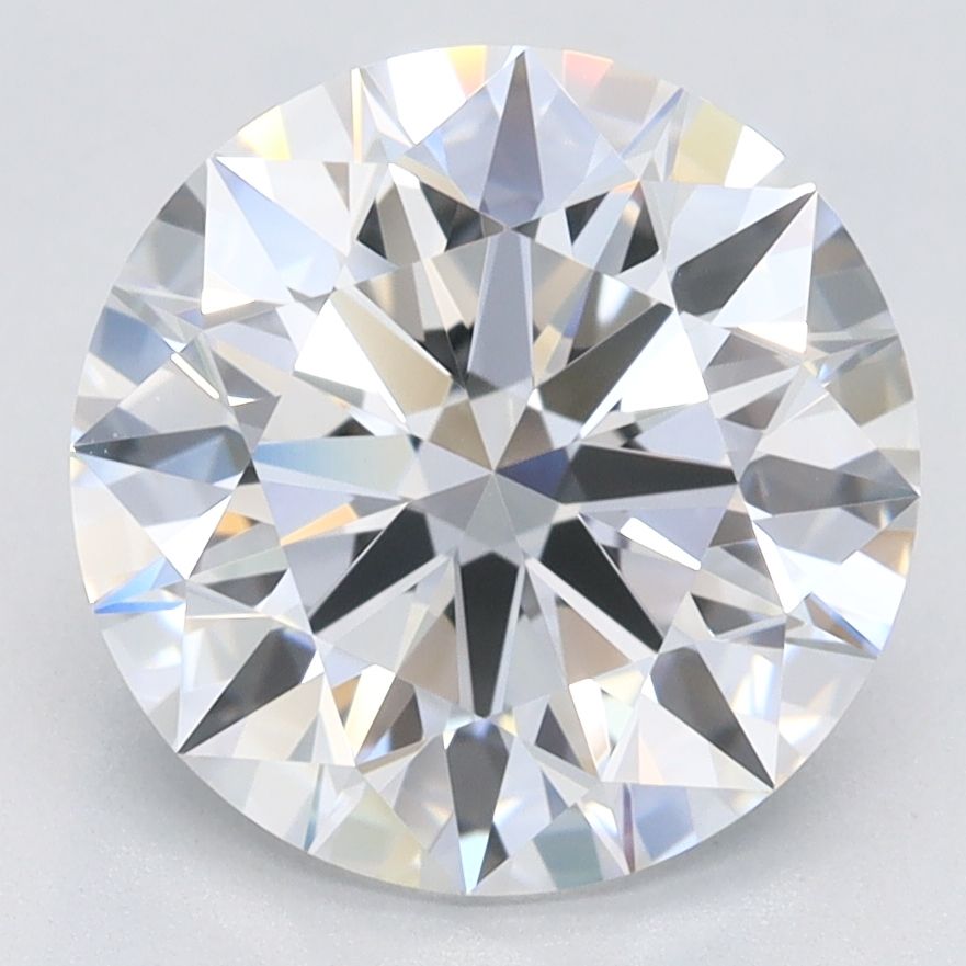 2.99 Carat D-VVS1 Round Lab Diamond