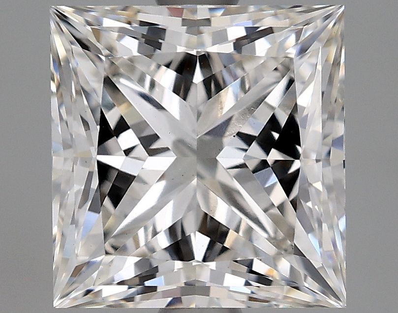 2.55 Carat H-VS1 Princess Lab Diamond