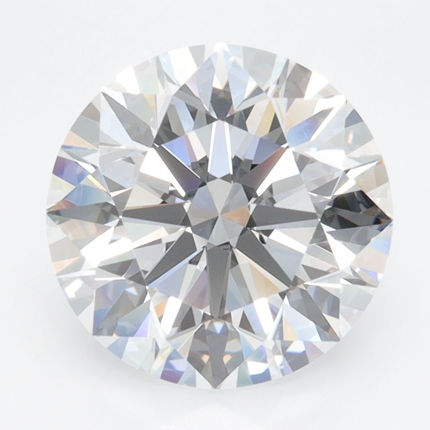 3.39 Carat D-IF Round Lab Diamond