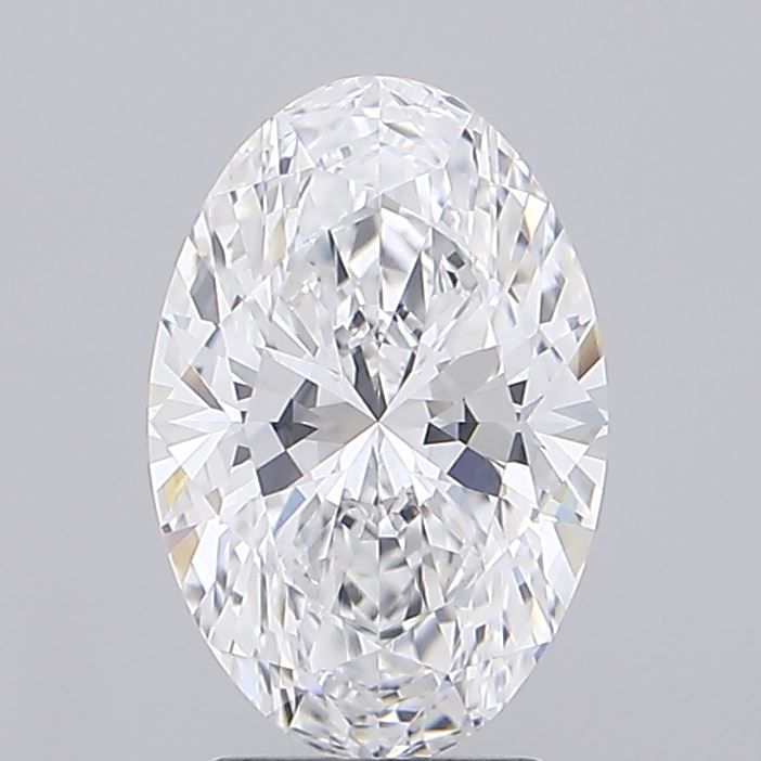 2.78 Carat D-VVS2 Oval Lab Diamond