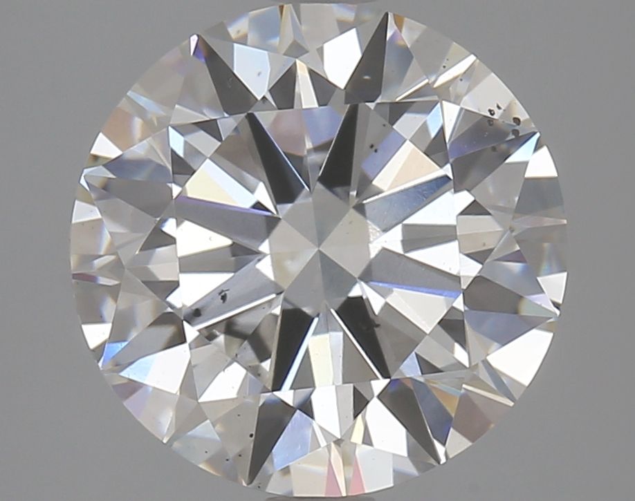 4.01 Carat F-SI1 Round Lab Diamond