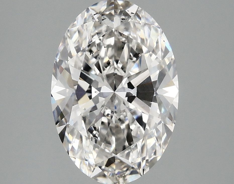 2.52 Carat F-SI1 Oval Lab Diamond