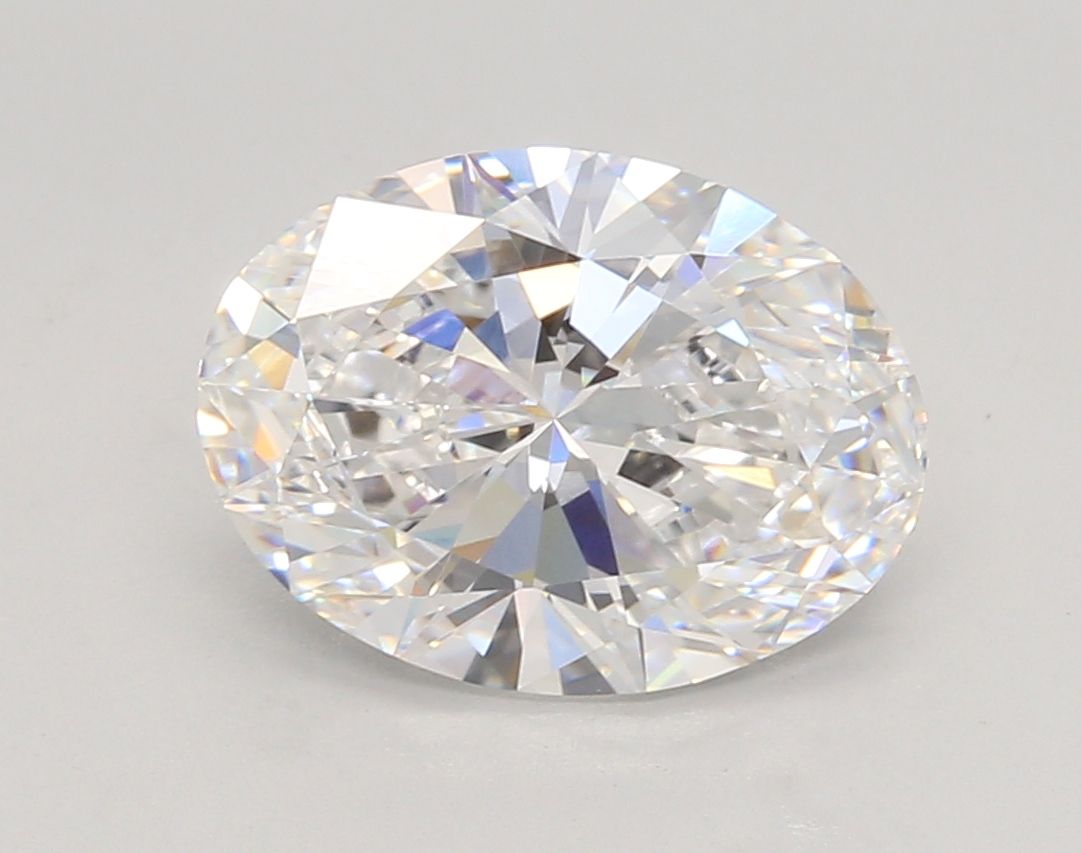 3.05 Carat D-VVS1 Oval Lab Diamond