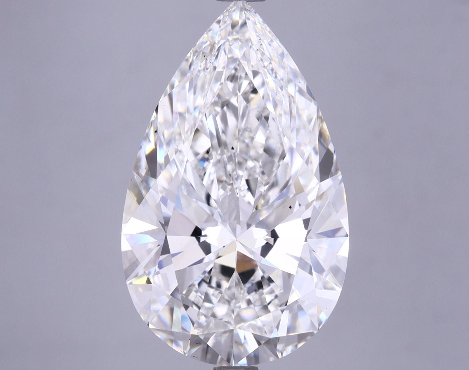 6.79 Carat F-VS2 Pear Lab Diamond