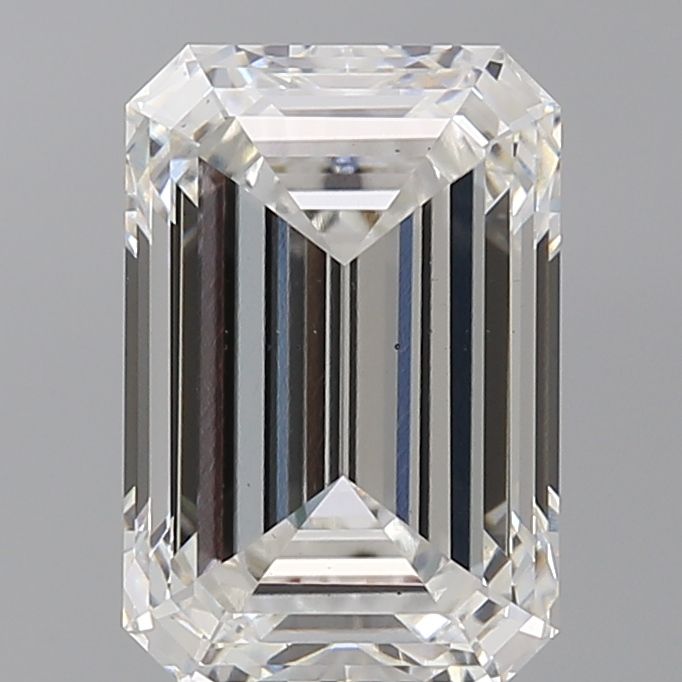 4.06 Carat F-VS2 Emerald Lab Diamond