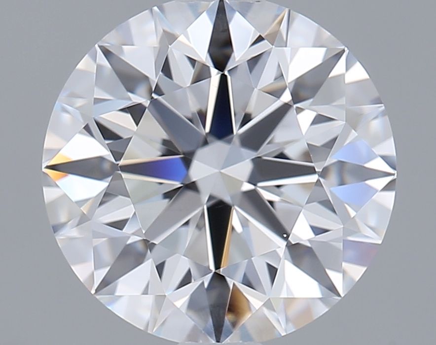 2.02 Carat D-VVS2 Round Lab Diamond