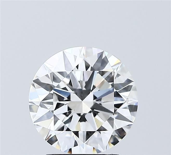 2.00 Carat D-VVS2 Round Lab Diamond