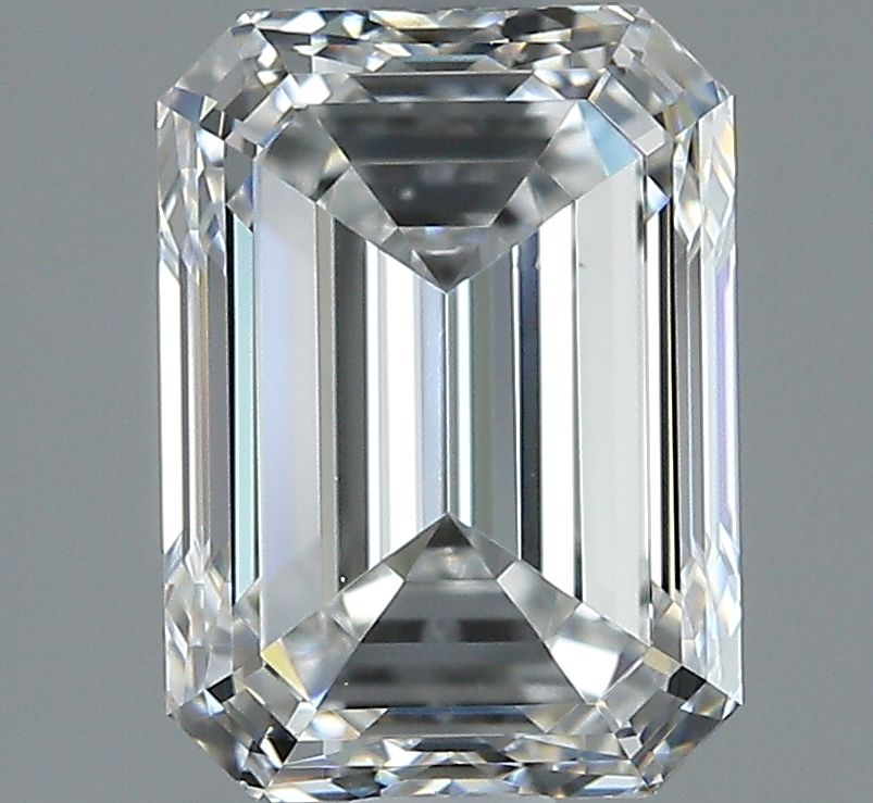 2.01 Carat F-VS1 Emerald Cut Diamond