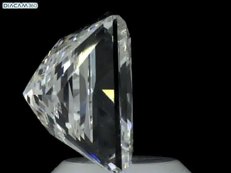 3.01 Carat F VS1 Princess Diamond