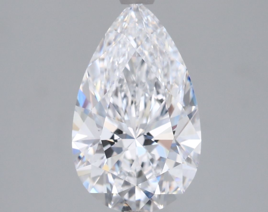 2.50 Carat D-VVS2 Pear Lab Diamond