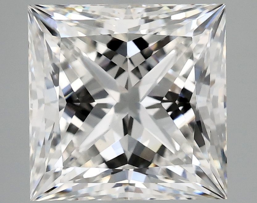4.20 Carat G-VVS2 Princess Lab Diamond