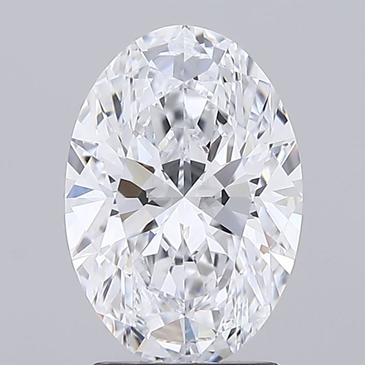 2.05 Carat D-IF Oval Lab Diamond
