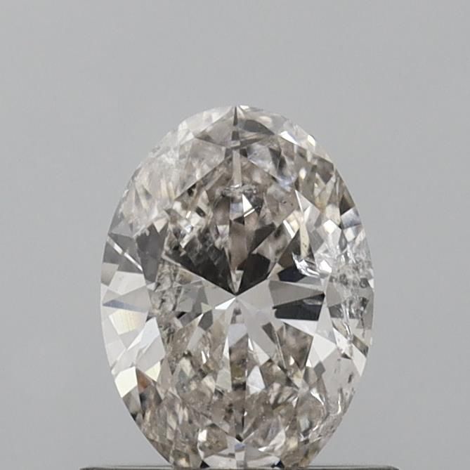 0.71 Carat J-I1 Oval Cut Diamond