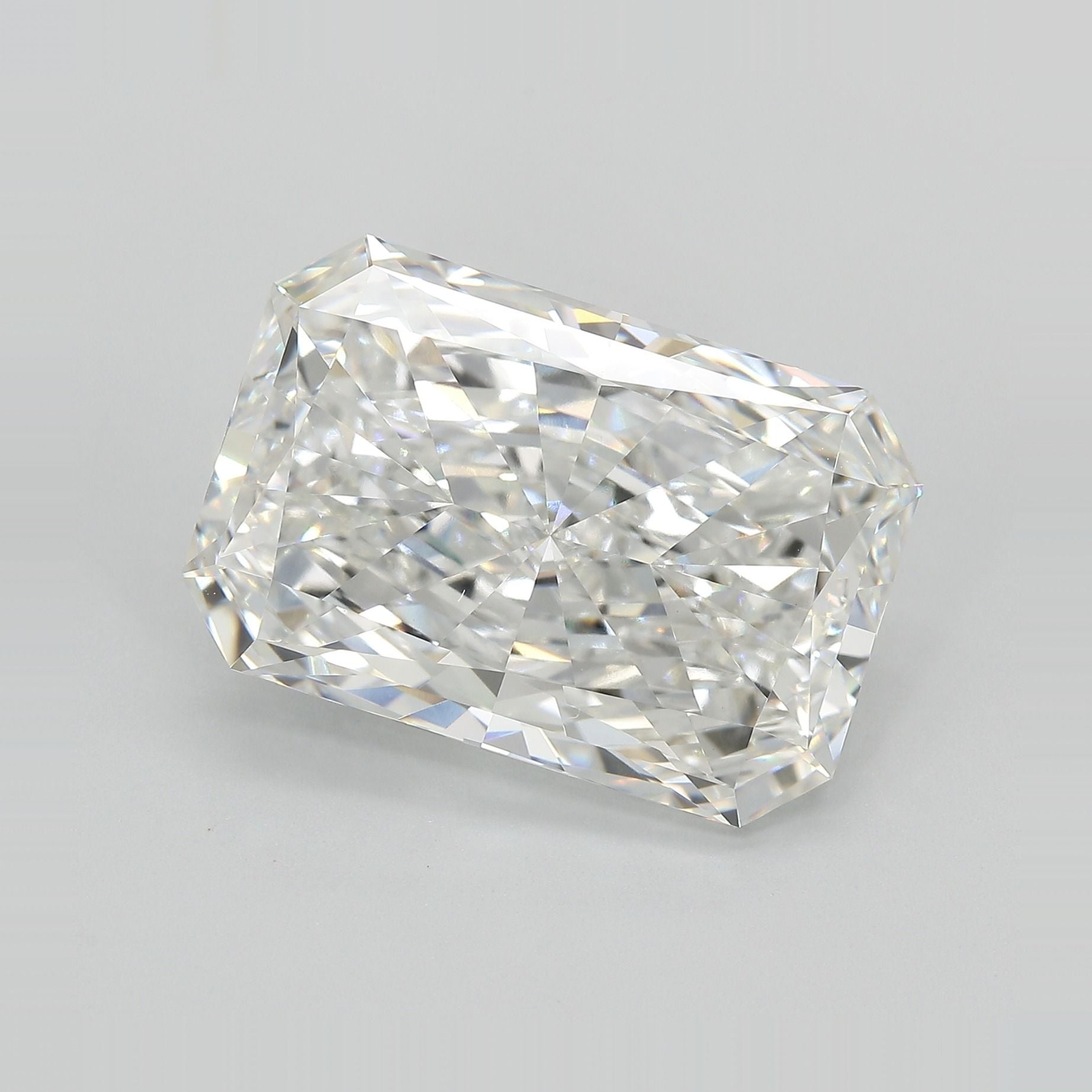 14.65 Carat F-VVS2 Radiant Lab Diamond