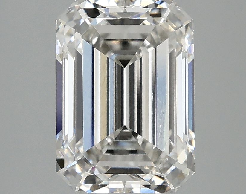 3.07 Carat G-VVS1 Emerald Lab Diamond