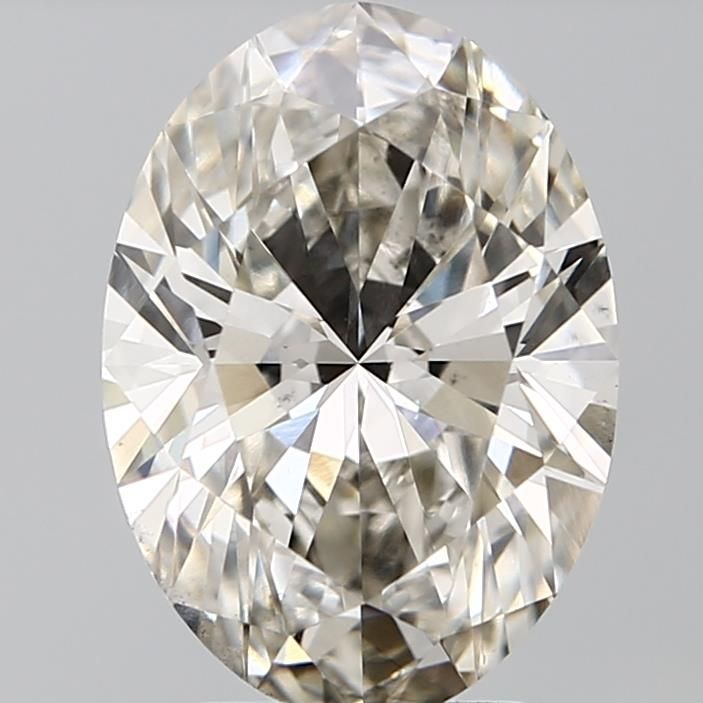 4.16 Carat I-VS2 Oval Lab Diamond
