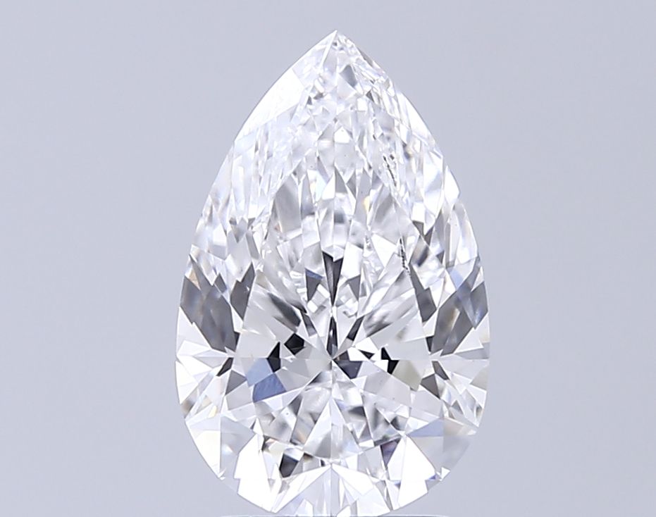 3.09 Carat D-VS1 Pear Lab Diamond