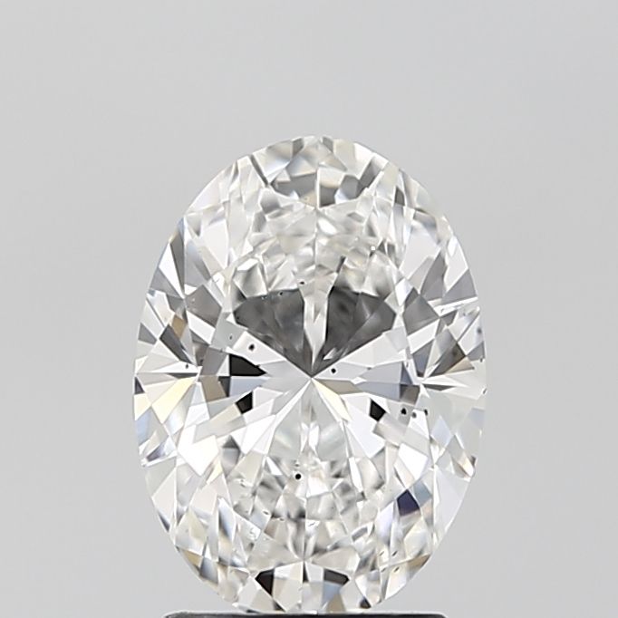 2.01 Carat F-SI1 Oval Lab Diamond