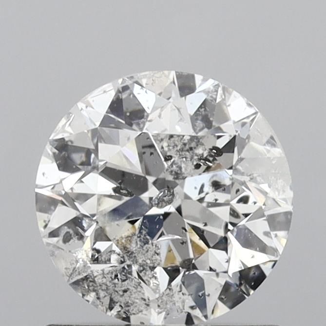 1.03 Carat F-I1 Round Cut Diamond