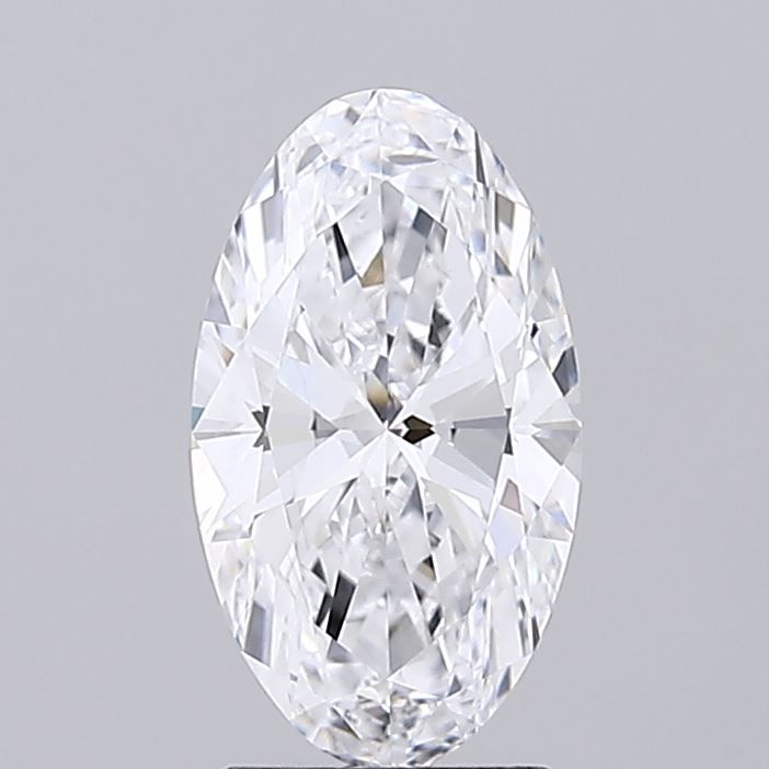 2.00 Carat D-VVS2 Oval Lab Diamond