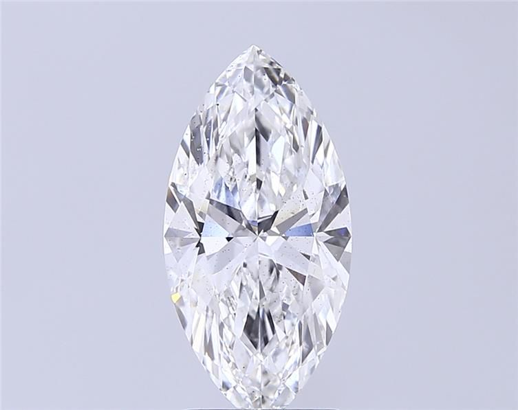 2.52 Carat E-SI1 Marquise Lab Diamond