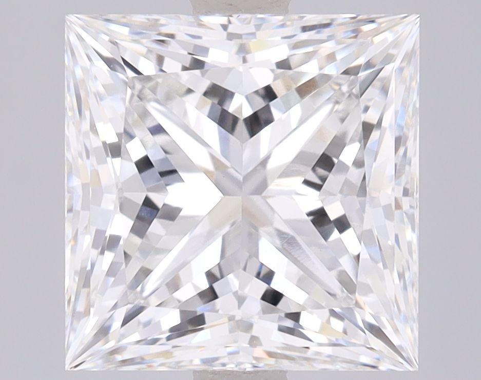 4.02 Carat E-VVS2 Princess Lab Diamond