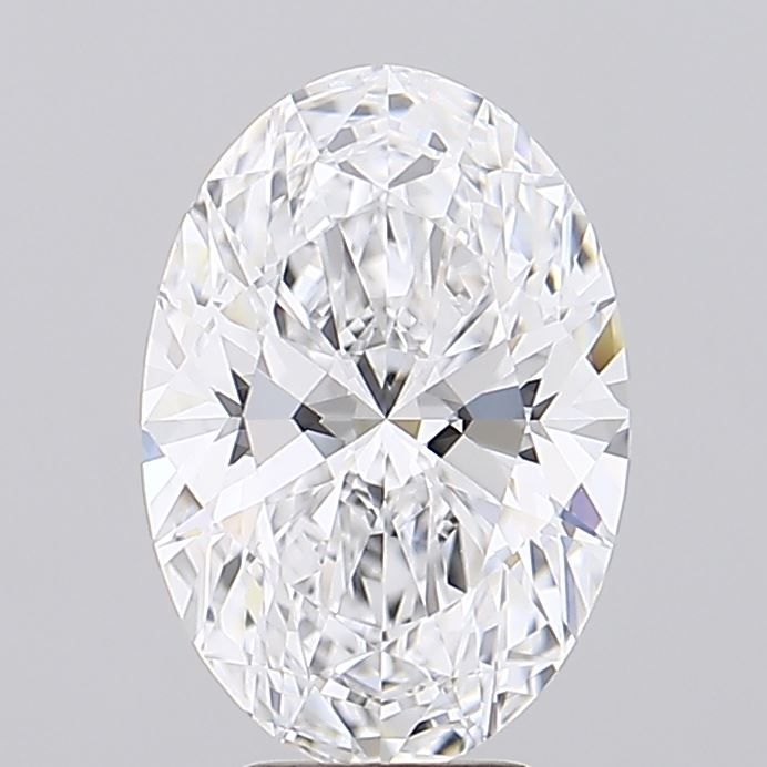 3.18 Carat D-FL Oval Lab Diamond