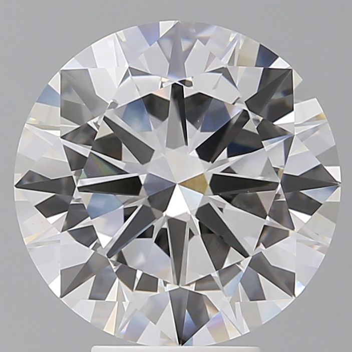 5.45 Carat F-VVS2 Round Lab Diamond