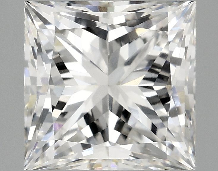 4.03 Carat G-VS1 Princess Lab Diamond