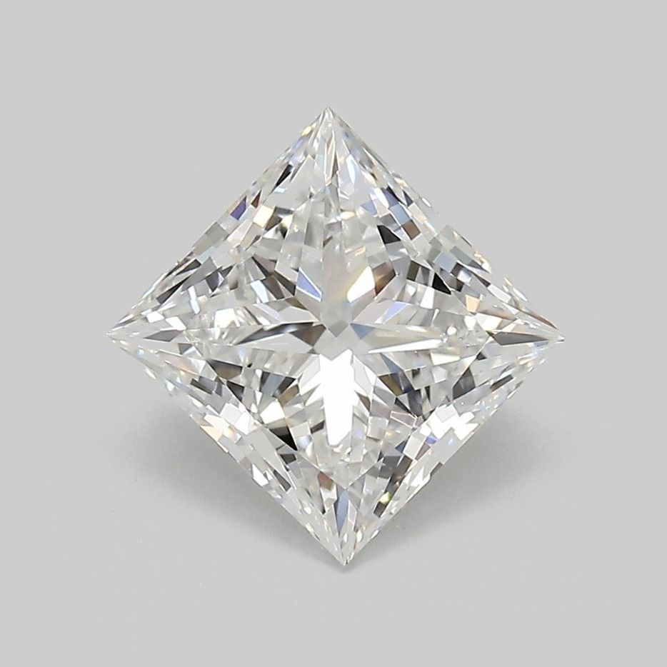 2.55 Carat E-VVS2 Princess Lab Diamond