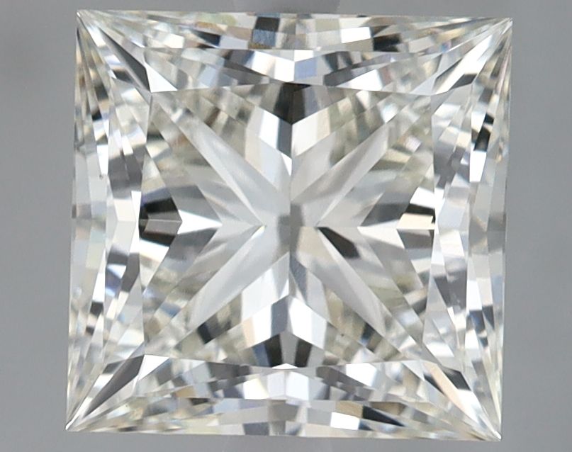 3.42 Carat I-VVS2 Princess Lab Diamond
