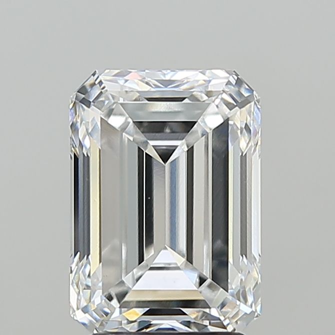 3.02 Carat E-VVS2 Emerald Lab Diamond