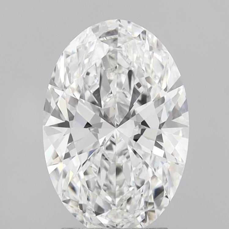 3.06 Carat E-VS1 Oval Lab Diamond