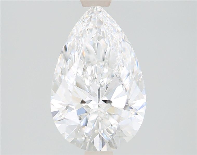 1.98 Carat D-VVS1 Pear Lab Diamond