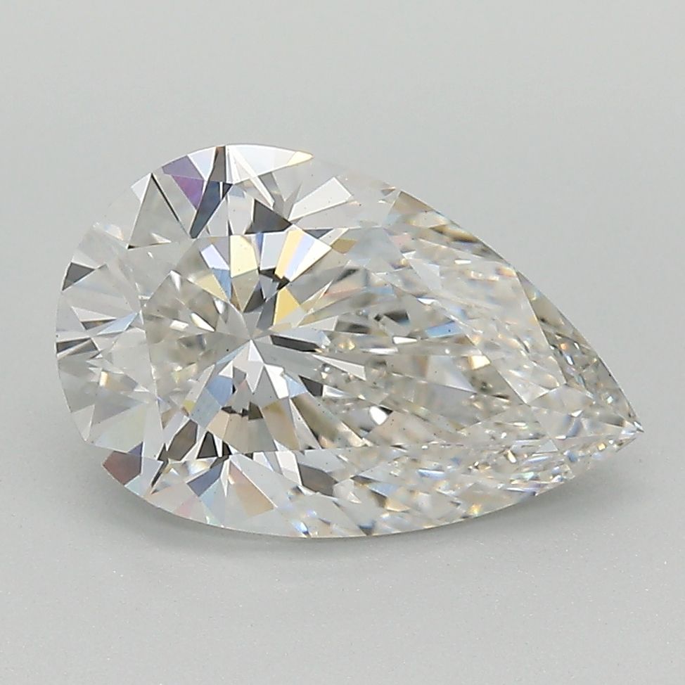 2.52 Carat F-VS1 Pear Lab Diamond