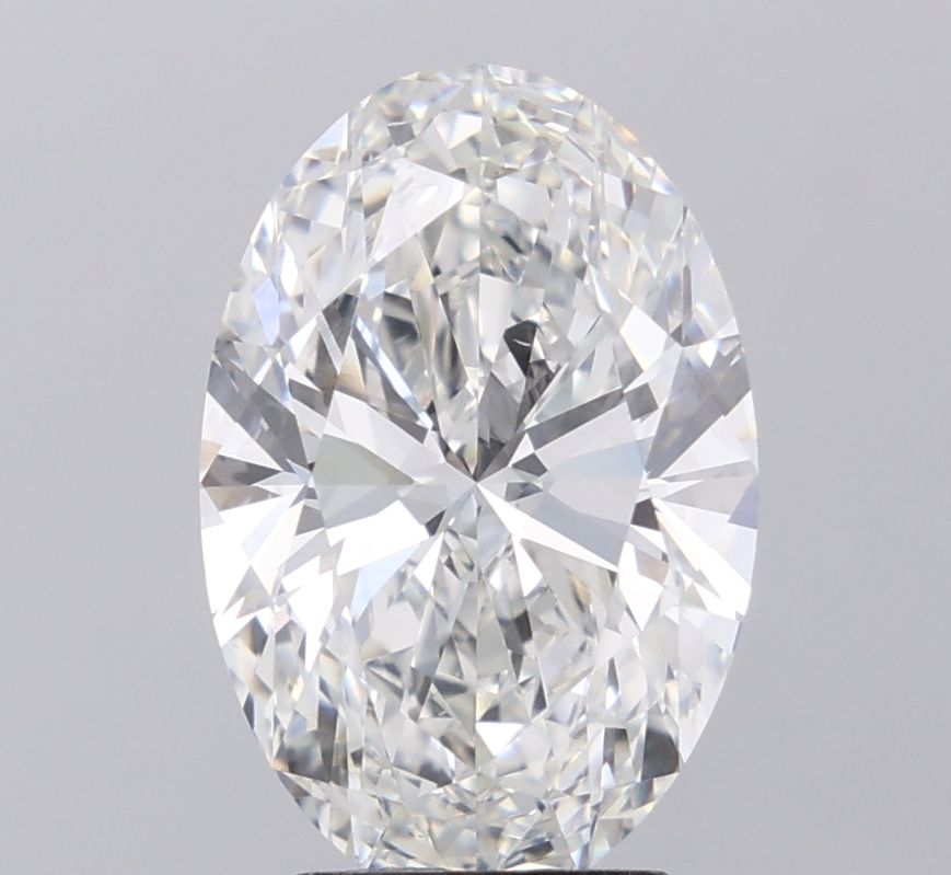 5.04 Carat G-VVS2 Oval Lab Diamond