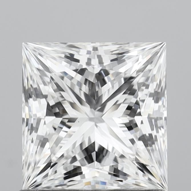 0.98 Carat D-VVS2 Princess Lab Diamond