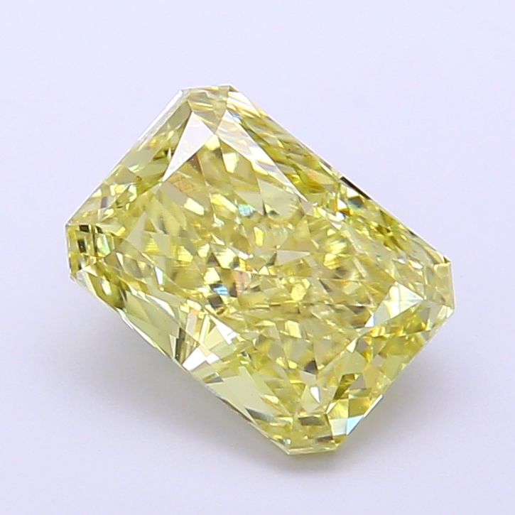 2.10 Carat Radiant Cut Fancy Yellow