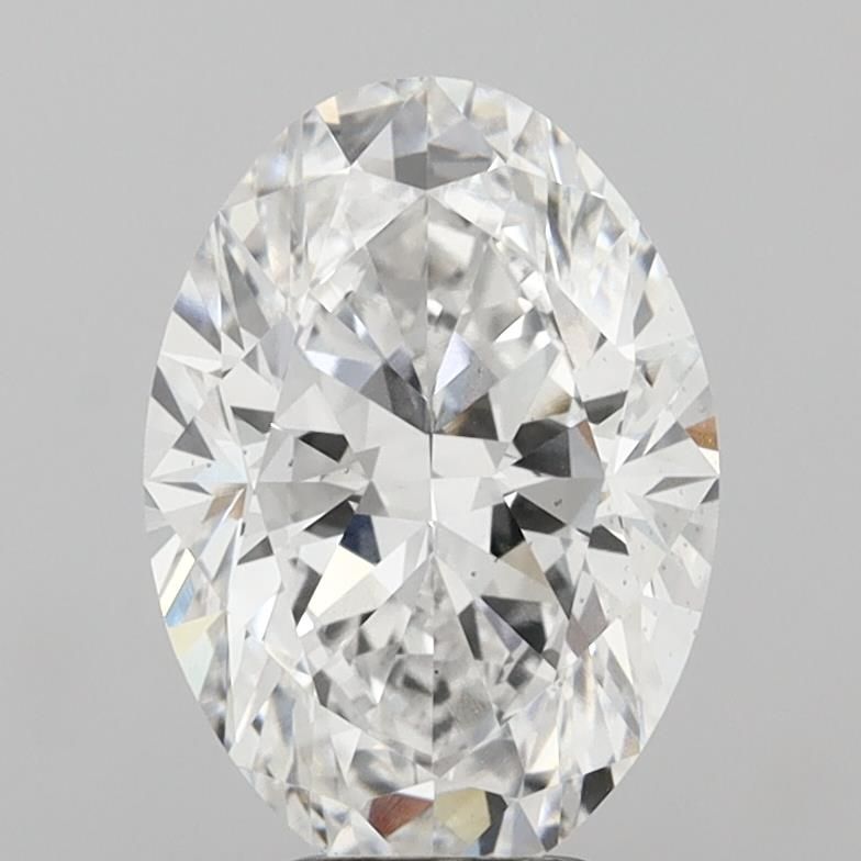 5.01 Carat E-VS2 Oval Lab Diamond