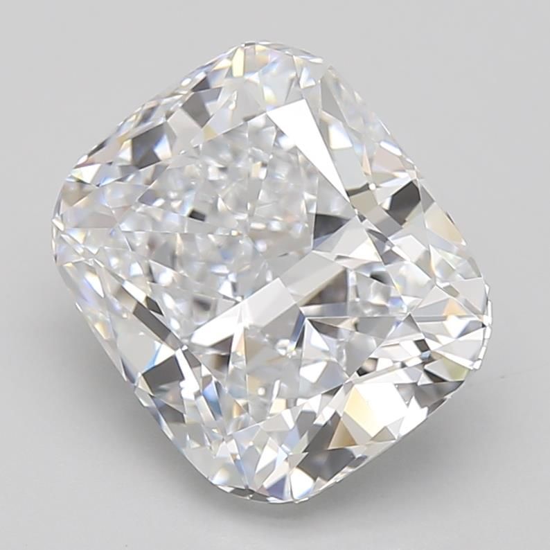 3.36 Carat D-VVS1 Cushion Lab Diamond
