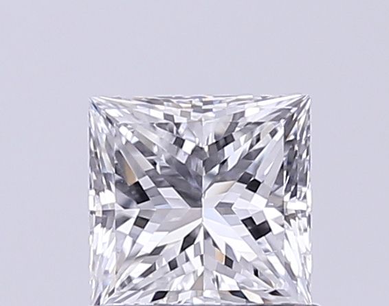 1.00 Carat D-VS2 Princess Lab Diamond