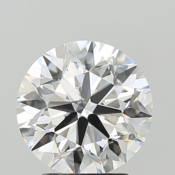 3.03 Carat F-VVS2 Round Lab Diamond