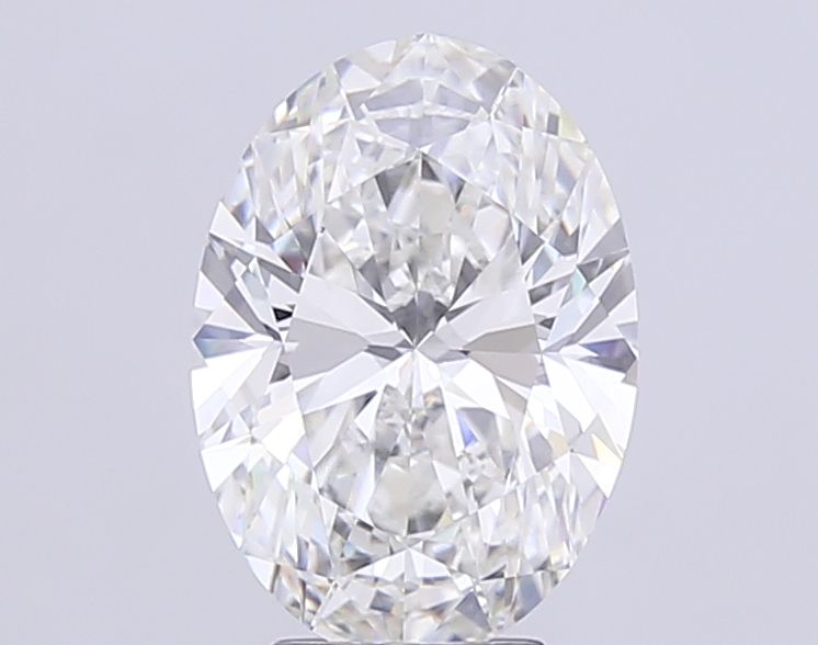 5.06 Carat F-VVS2 Oval Lab Diamond