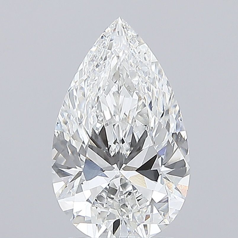 2.58 Carat E-VS1 Pear Lab Diamond
