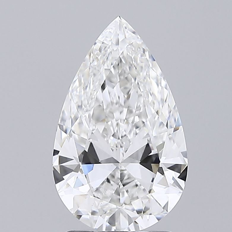 2.10 Carat E-VS1 Pear Lab Diamond