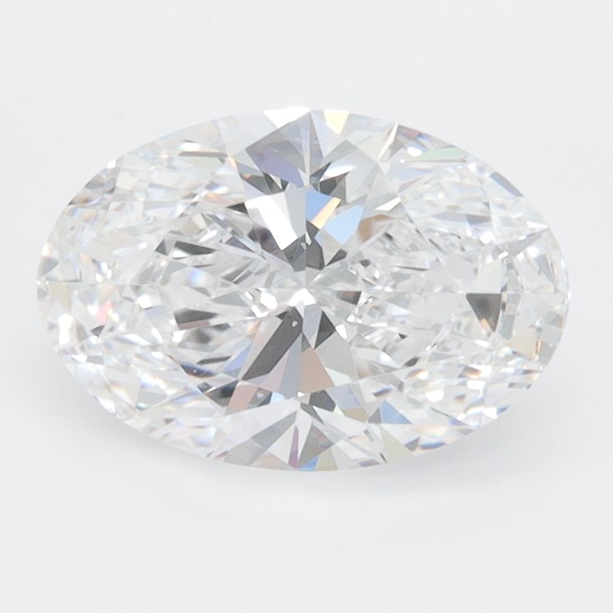 2.06 Carat D-VVS2 Oval Lab Diamond