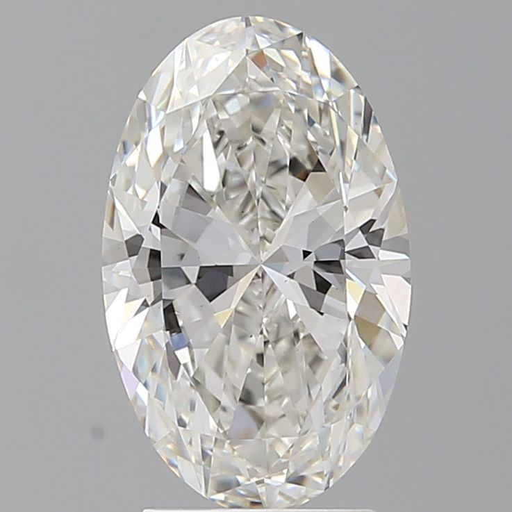 3.07 Carat G-VS1 Oval Lab Diamond